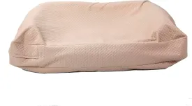 4Knines Luxury Dog Bed Cover - USA Based - Premium Durable Quilted Waterproof Heavy Duty Material (Large, Tan)