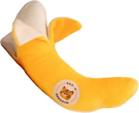 BLUE BAY Banana Catnip Toy w/refillable Zipper Pouch, Catnip Bag Included