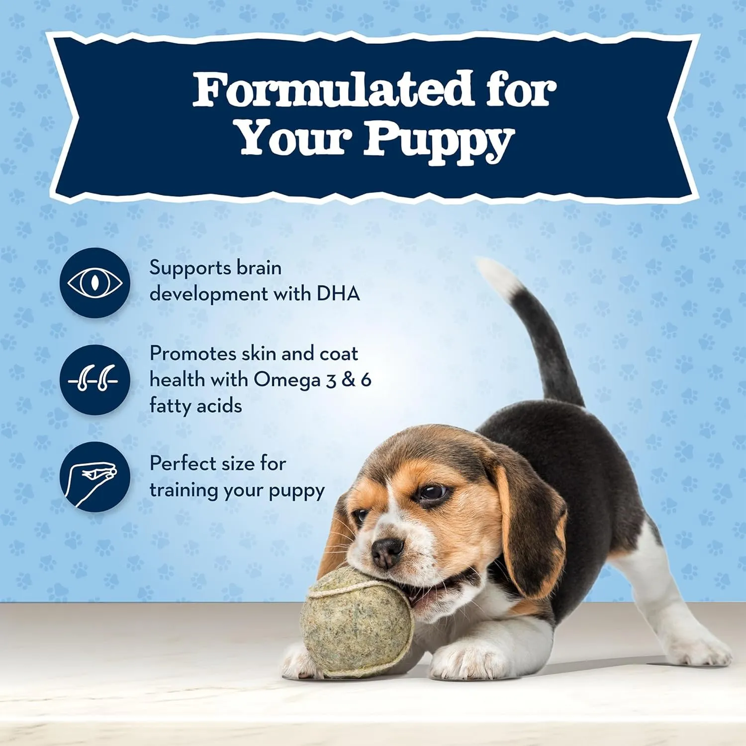 Blue Buffalo Baby Blue Training Treats Natural Puppy Soft Dog Treats, Savory Chicken 4-oz Bag (Pack of 2)