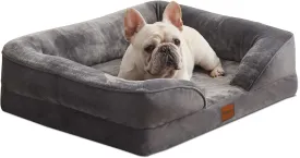 Dog Beds for Medium Dogs with Removable Washable Cover Dog Bed Medium Waterproof for Dogs up to 35 lbs