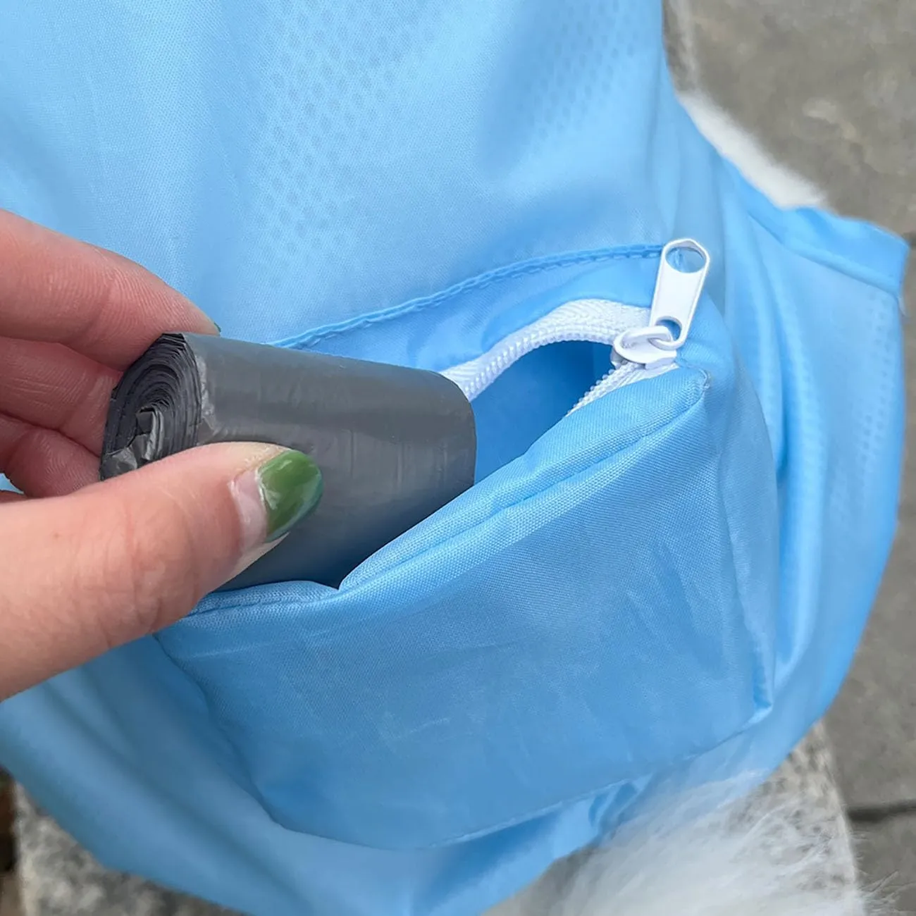 Dog Raincoat with Hood, Waterproof Full-Coverage Reflective Rain Jacket with Leash Quick-Drying Rain Poncho and Shoes for Small Medium Large Dogs,Blue,M