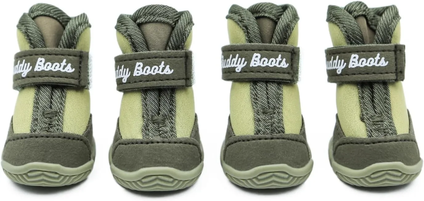 Dog Shoes for Small Dogs  Waterproof, Anti-Slip, Soft & Flexible Paw Protectors for Hot Pavement, Rain & Snow, All-Season Dog Boots for Outdoor Adventures,(Size 3: 1.89'' x 1.65'')