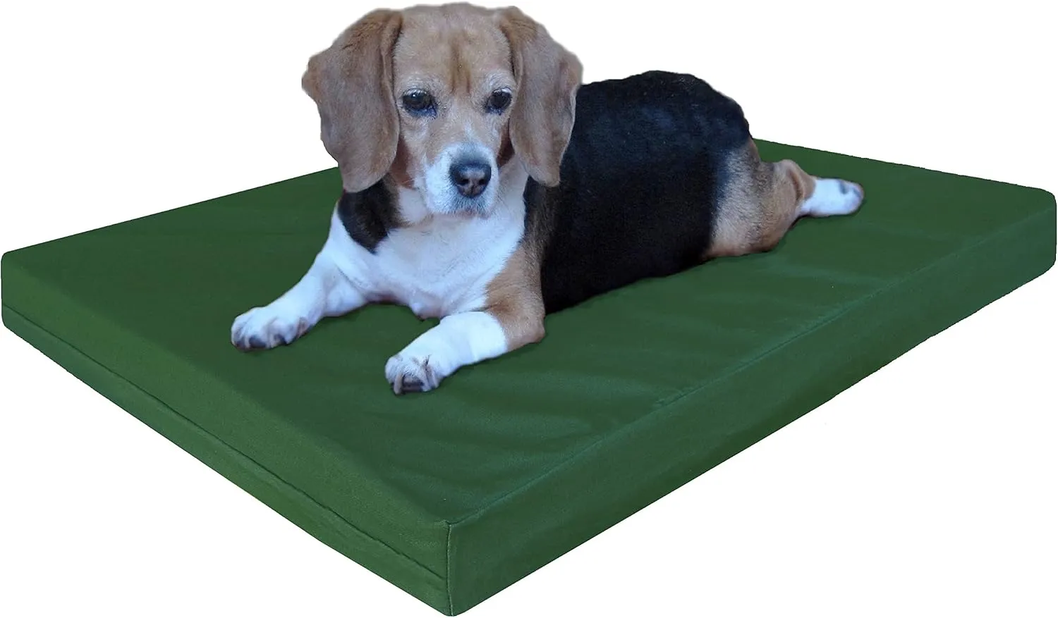 Dogbed4less Orthopedic Gel Cooling Memory Foam Dog Bed with Waterproof Liner and External Canvas Cover for Small to Medium Pet