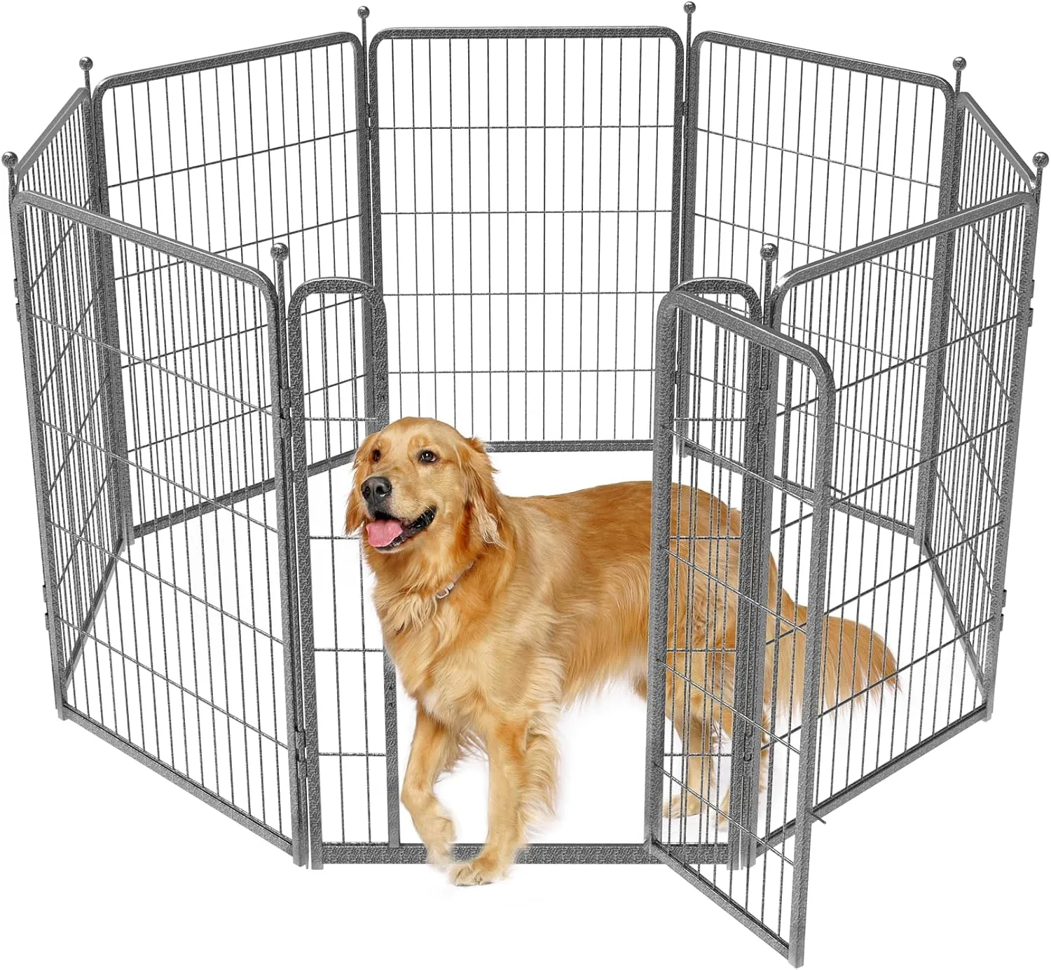 FXW Aster Dog Playpen Designed for Yard, 40inch 8 Panels