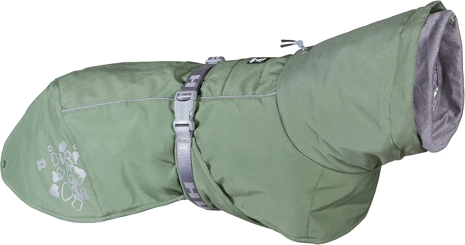 Hurtta Extreme Warmer 2, Winter Dog Coat ECO, Hedge, 24 in