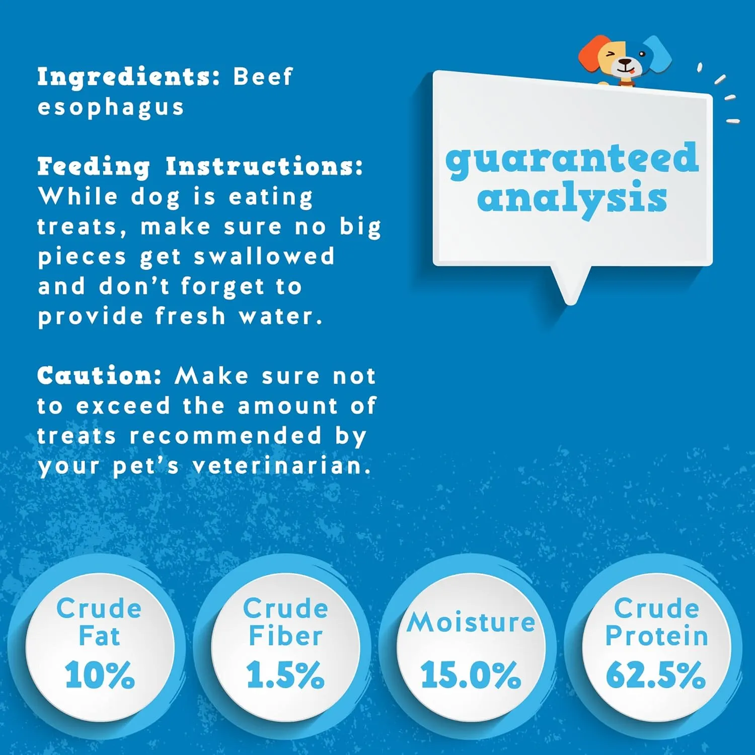 Jack&Pup Premium Dog Chews Bites, Healthy Dog Treats for Medium Dogs - All Natural Dog Treats Small Dogs, Single Ingredient Dog Treat for Puppies - Bully Sticks | Gullet Jerky (Gullet Bites - 1lb)