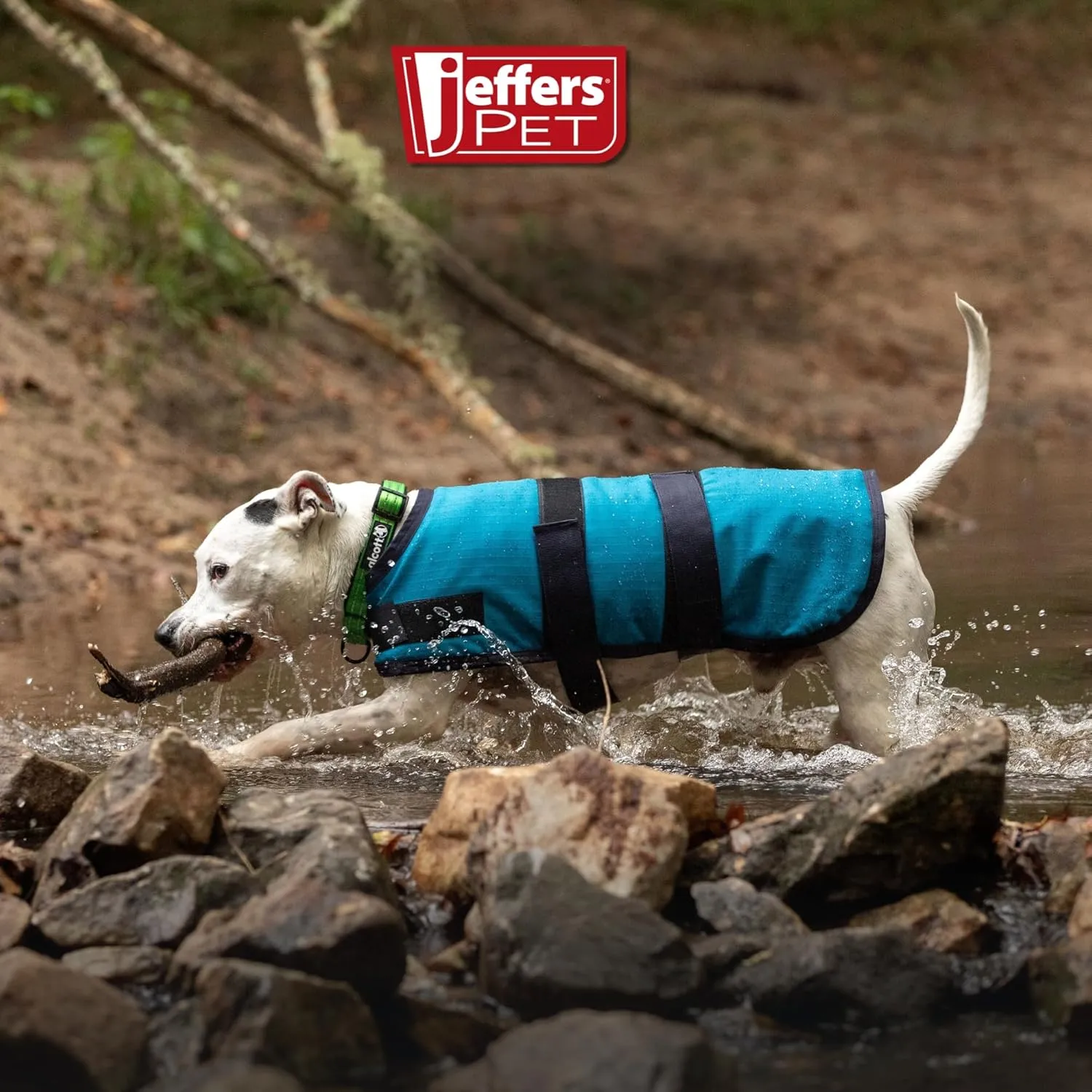 Jeffers Breathe Comfort Ripstop Dog Blanket, Rose/Brown, 20" Medium - Waterproof, Windproof, Breathable, Durable - Ideal for Outdoor, Indoor, Travel, Machine Washable Insulation