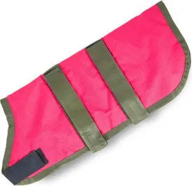 Jeffers Breathe Comfort Ripstop Dog Blanket, Rose/Brown, 20" Medium - Waterproof, Windproof, Breathable, Durable - Ideal for Outdoor, Indoor, Travel, Machine Washable Insulation