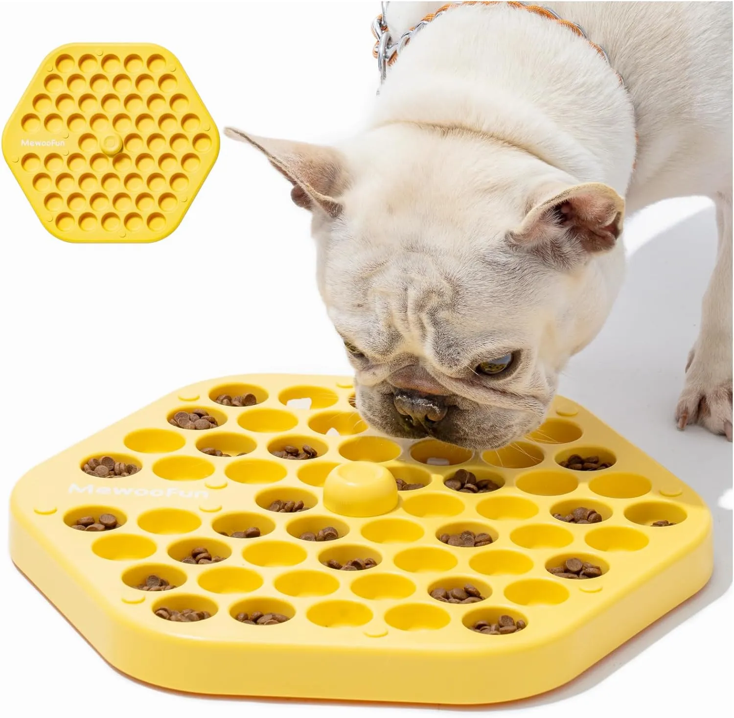 MEWOOFUN Dog Puzzle Toy, Pet Food Puzzle Feeder Toys for IQ Training,Dog Puzzles for Small/Medium/Large Smart Dogs,Dog Treat Puzzle Toys for Mental Enrichment
