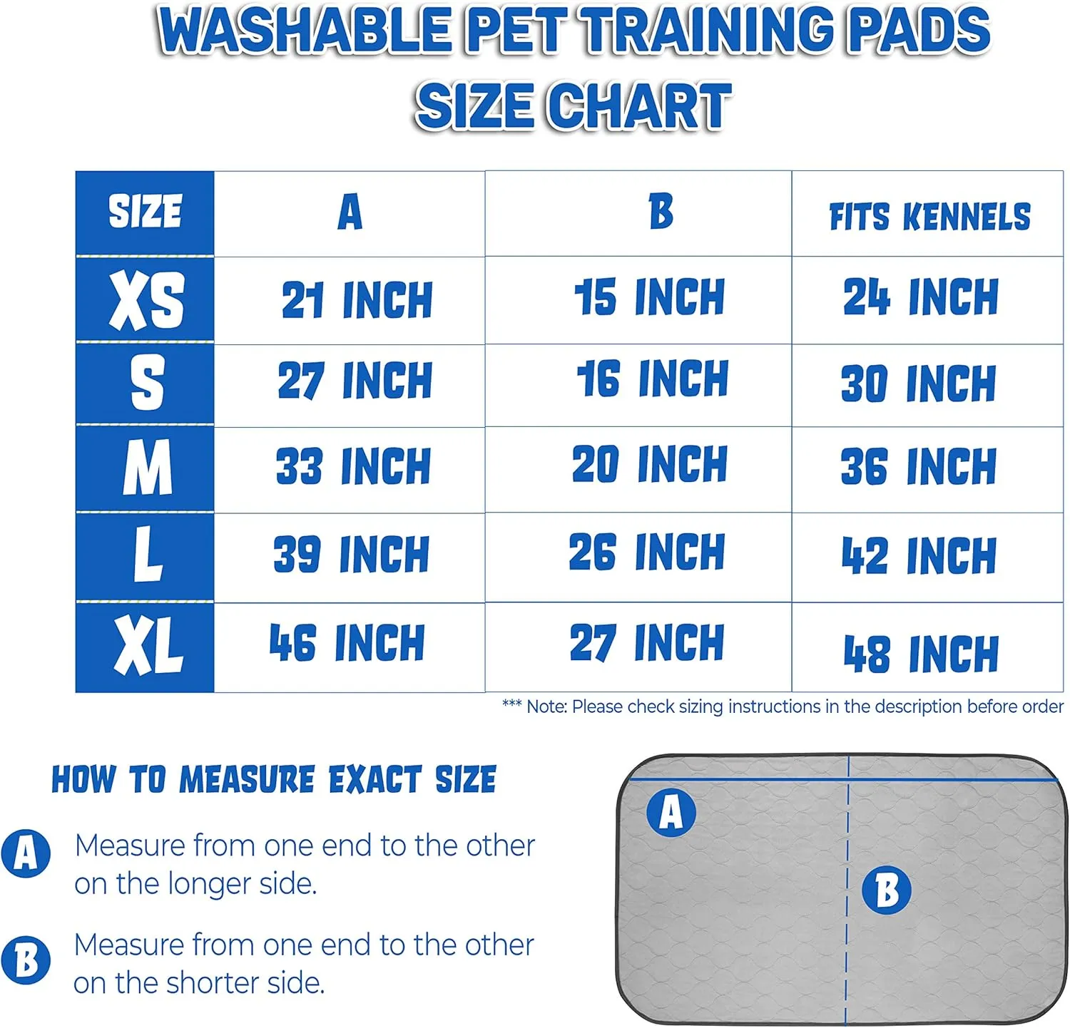 Pet Magasin Highly Absorbent Reusable Washable Pet Pads for Crate or Training with Waterproof Bottom (Pack of 3) (Pack of 3) (Fire Hydrant, 27x16 Inch)