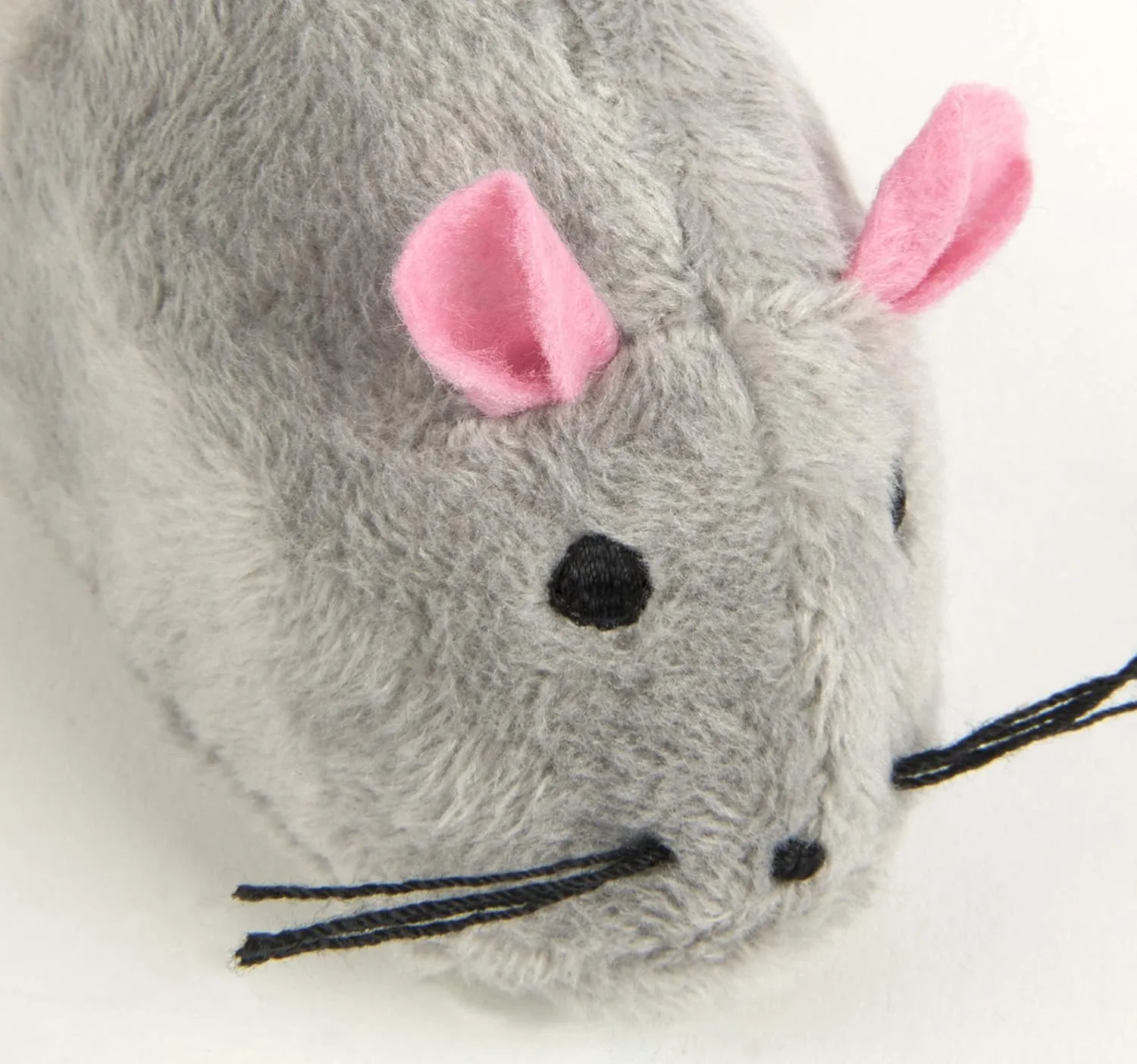Petlinks Bumper Mouse Electronic Motion Pet Toy for Cats & Kittens, Cruising, Battery Powered, Fun & Engaging Play, Encourages Exercise - Gray, One Size