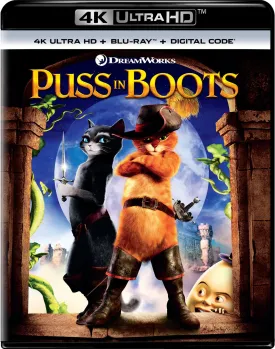 Puss in Boots - 4K Ultra HD   Blu-ray   Digital [4K UHD]