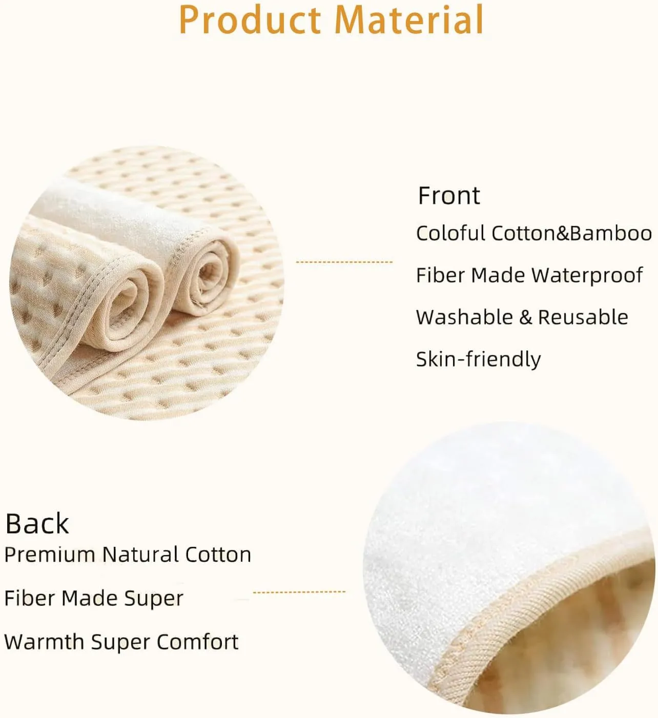 Super Absorbent Washable Dog Pee Pad with Non-Slip Buckle,Superior Reusable Puppy Pads Pet Training Pads,Waterproof, Leak-Proof Whelping Pads for Pet Housebreaking.(1 Pack 19''X27'')