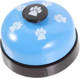 YARNOW Pet Bell Puppy Doorbell Dog Bell Dog Potty Puppy Training Clicker Bells Toilet Training Puppy Bell Pet Training Clicker Dog Door Bells Potty Training Bells for Dogs Plastic Blue