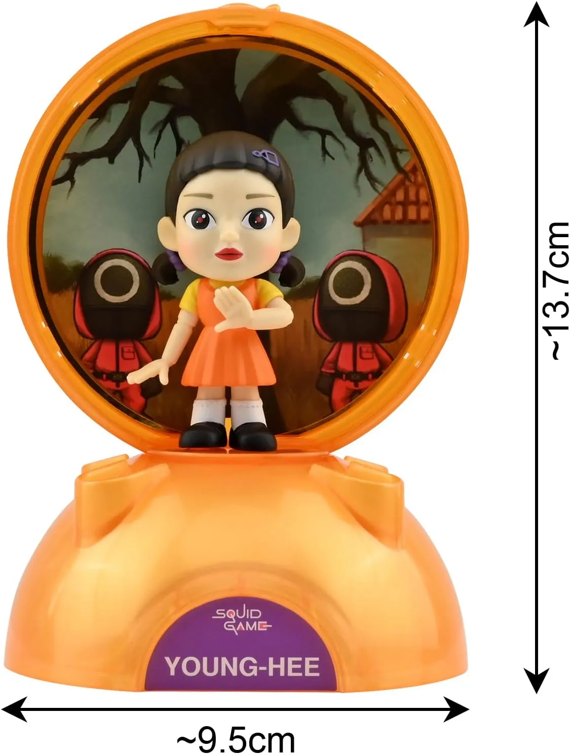 YuMe Squid Game Blind Box Capsule: Collectible Mystery Figurines, Official Netflix Merchandise, Surprise Toy Set for Fans  Ideal Holiday & Birthday Gift (6)