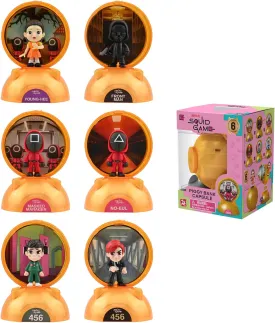 YuMe Squid Game Blind Box Capsule: Collectible Mystery Figurines, Official Netflix Merchandise, Surprise Toy Set for Fans  Ideal Holiday & Birthday Gift (6)