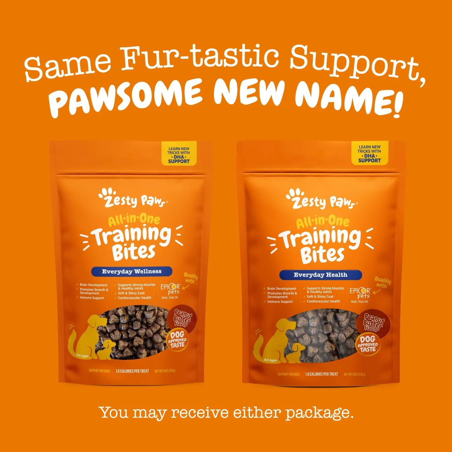 Zesty Paws Training Treats for Dogs - Training Treats for Puppies - Hip, Joint & Muscle Health - Immune, Brain, Heart, Skin & Coat Support - with Fish Oil Omega 3 Fatty Acids - Bacon Flavor  8oz