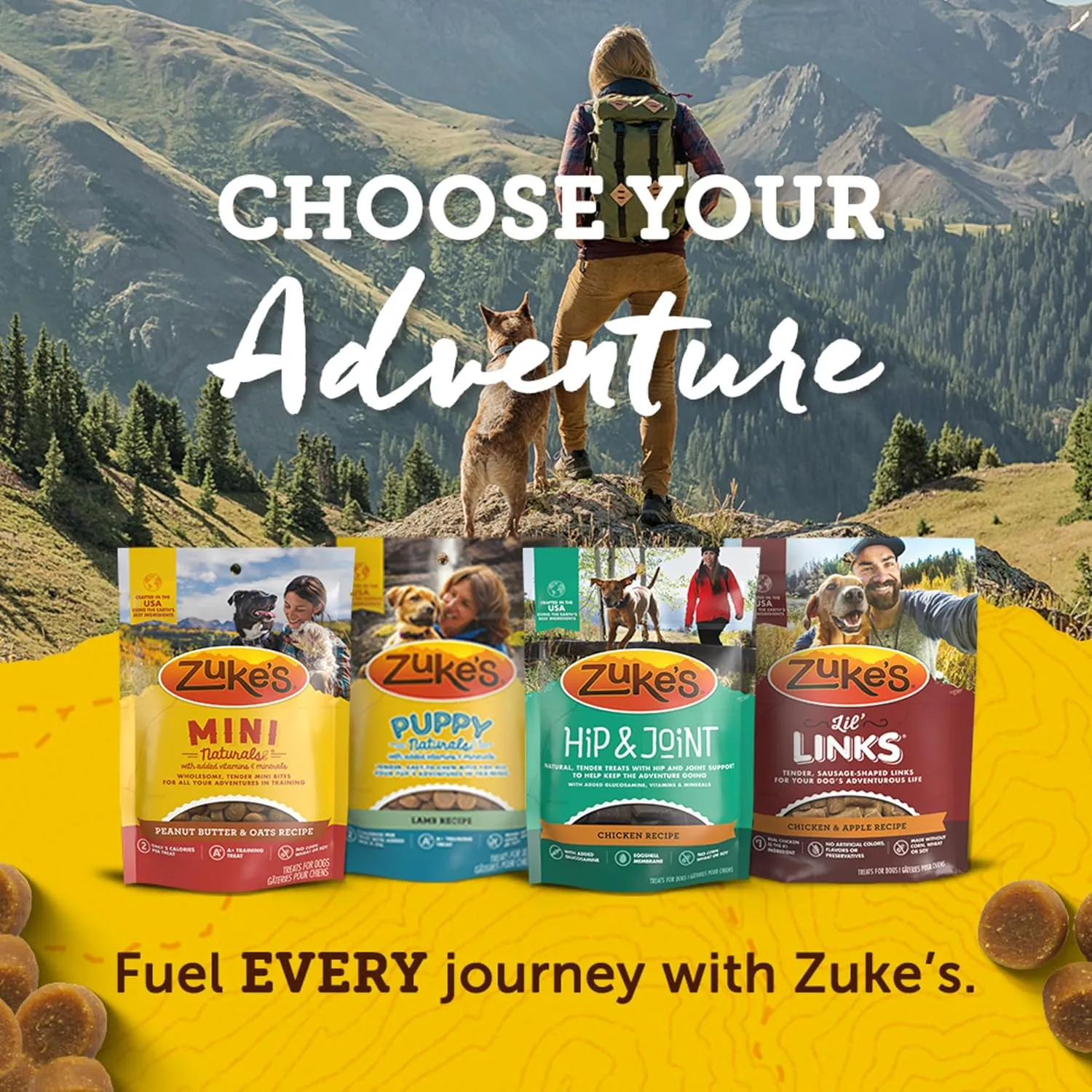 Zukes Mini Naturals Soft And Chewy Dog Treats For Training Pouch, Natural Treat Bites With Beef Recipe - 6 oz. Bag