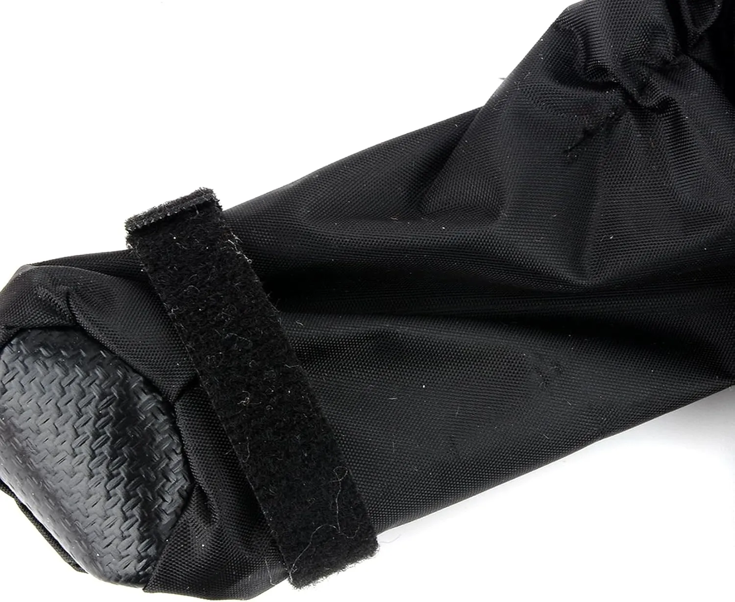 Zunea Waterproof Dog Raincoat with Hood for Small Dogs Rain Poncho Jumpsuit with Rain Boots Puppy Hooded Slicker Rainwear Four-Legged Pet Rain Jacket for Walking Black M