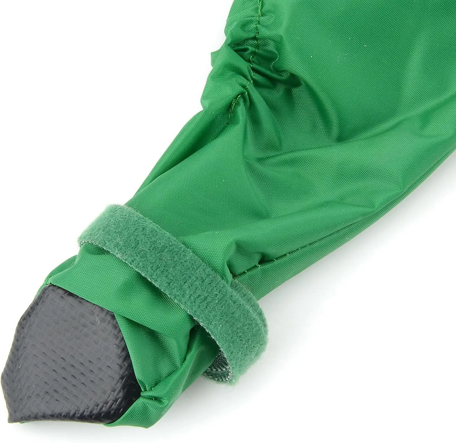 Zunea Waterproof Dog Raincoat with Hood for Small Dogs Rain Poncho Jumpsuit with Rain Boots Puppy Hooded Slicker Rainwear Four-Legged Pet Rain Jacket for Walking Green M